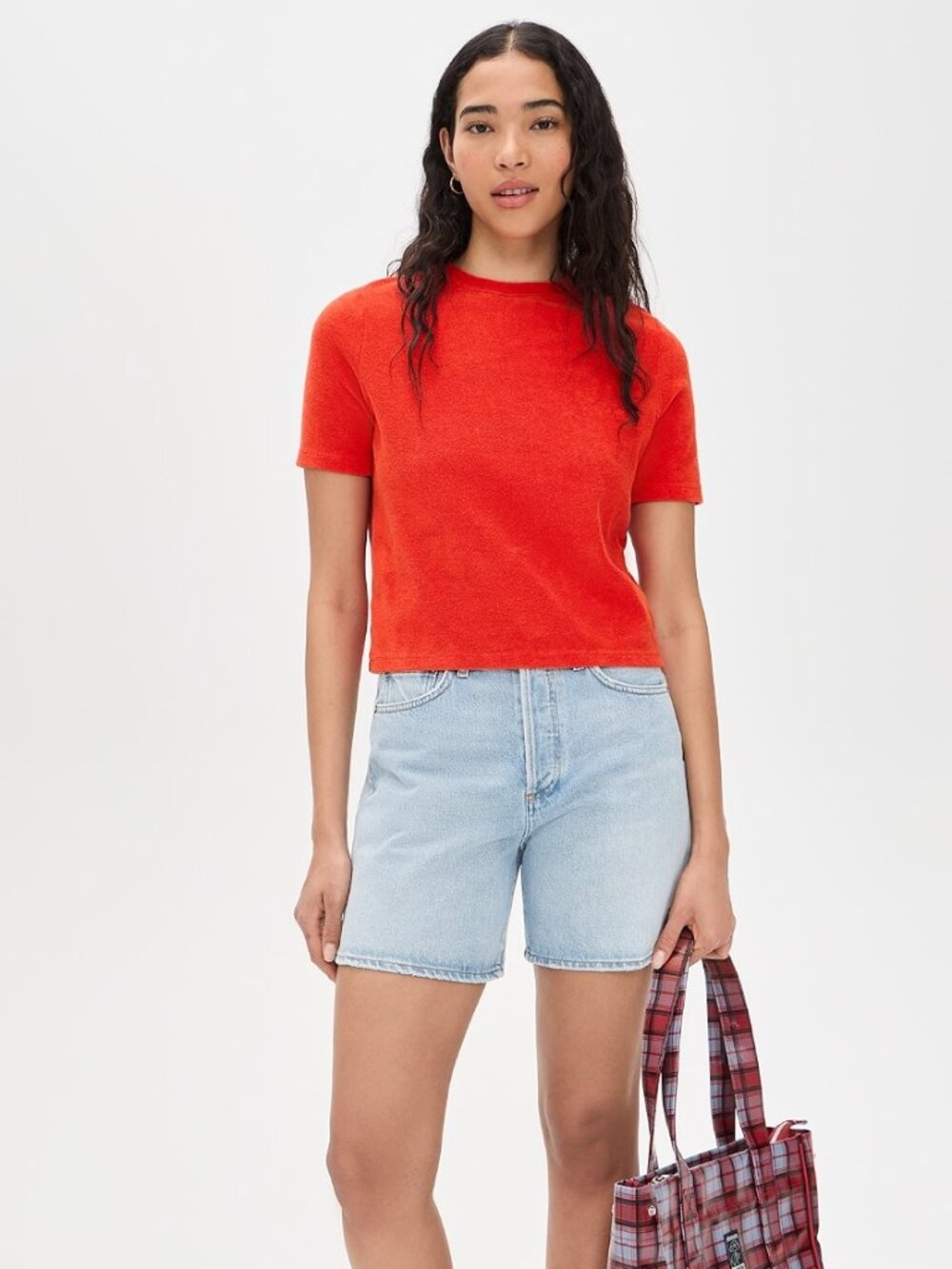 KULE The Terry Hurley Top in poppy, size small ~ pre-owned!